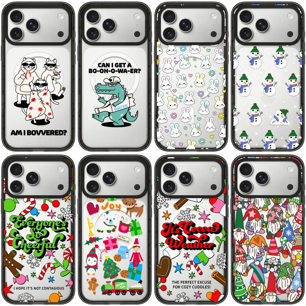 

6050552 Acrylic Magnetic Case: Compatible with IPhone 17 16 15 14 13 12 Pro Max 17 Air