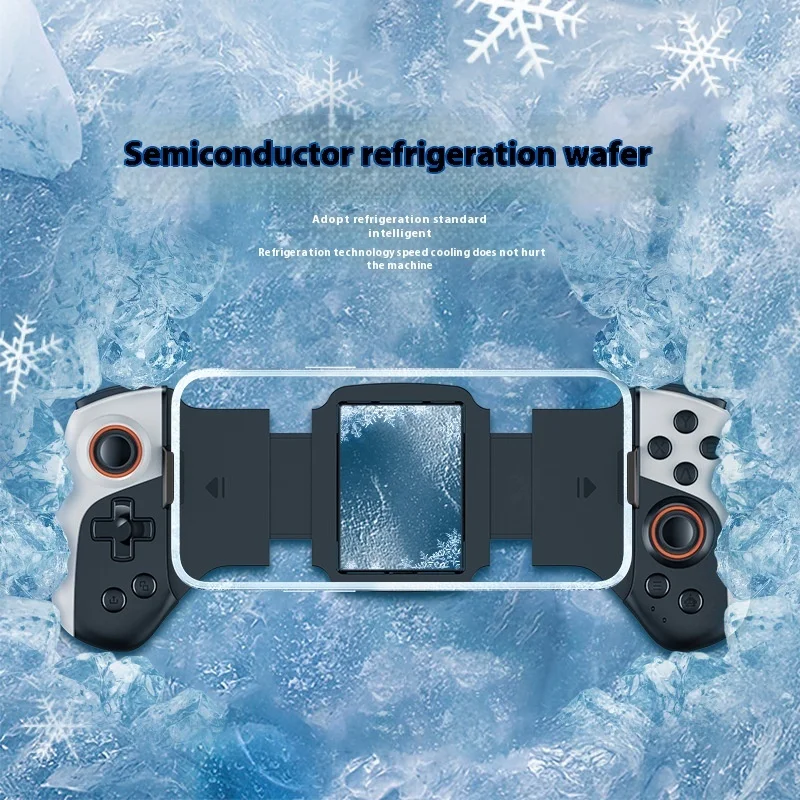 Jk02 Mobile Phone Heat Dissipation Stretching Game Controller Ios Android Switch Semiconductor Cooling Bluetooth Game Controller