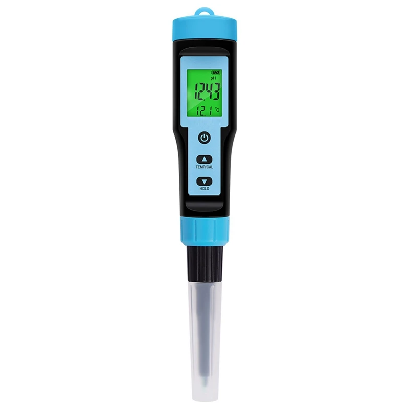 

Food PH Meter 0.00-14.00PH High Accuracy Temp PH Tester Sensor Acidity Analyzer For Meat Canning Cheese Dough Water Durable A