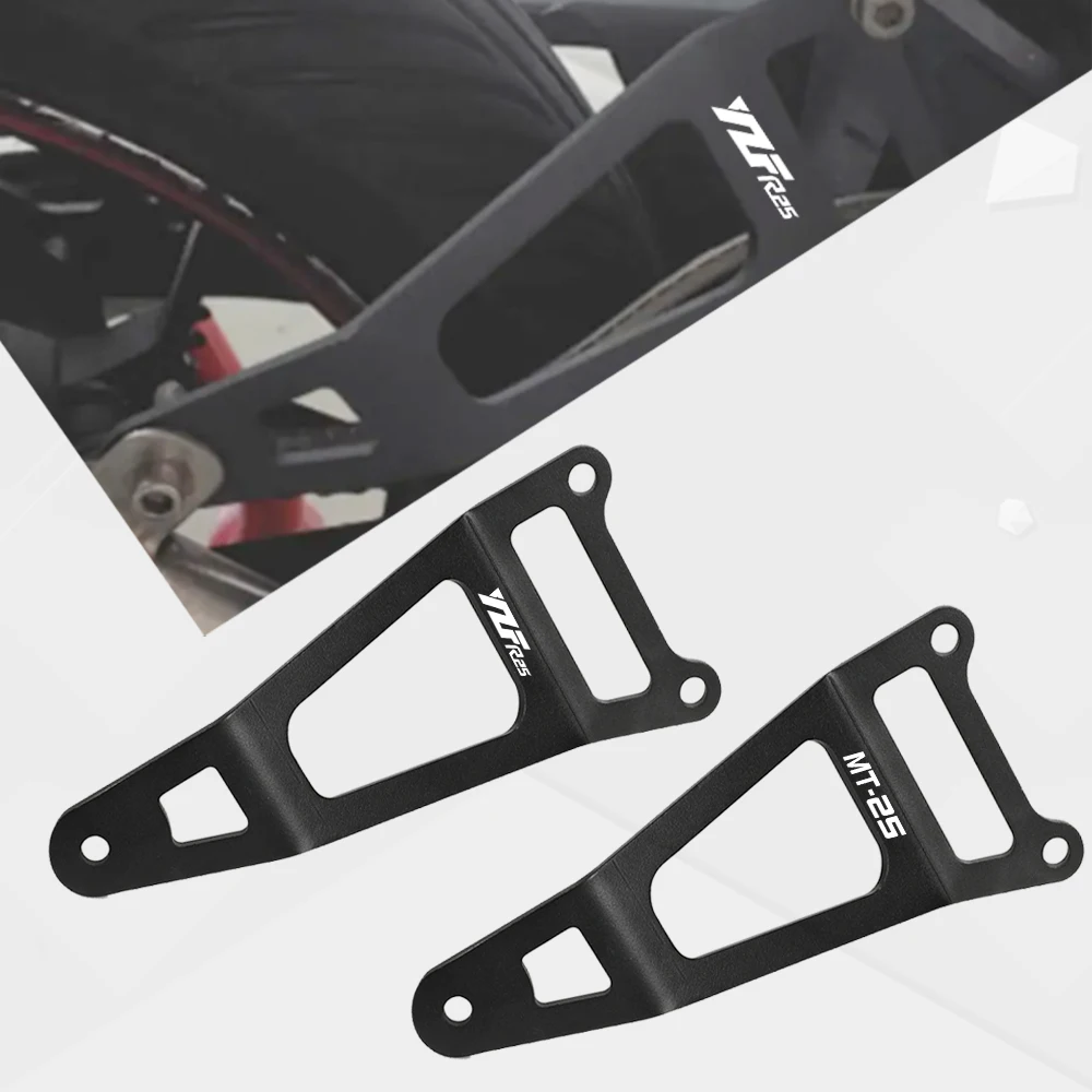 

For YAMAHA YZF R25 R3 MT25 MT03 2015~2024 Exhaust Hanger Bracket Rear Foot Rest Blanking Plates YZF-R25 YZF-R3 MT-25 MT-03 2023