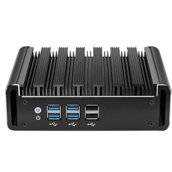 Fanless Mini PC Intel Core i3 5005U i5 5200U i7 5500U 8GB RAM 256GB SSD Windows 10 Linux 300Mbps WiFi HTPC Household