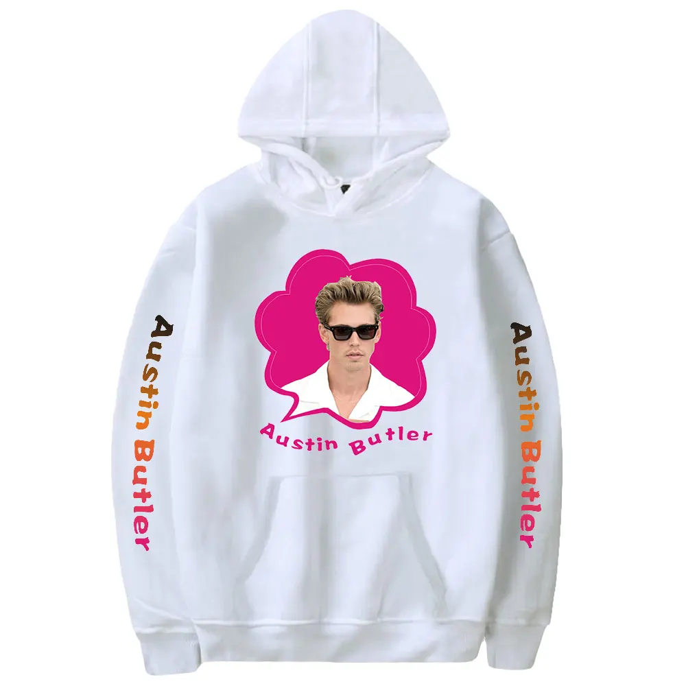 Austin Butler Hoodies Women Men Long Sleeve Hooded Sweatshirt Unisex Casual Streetwear Tracksuit