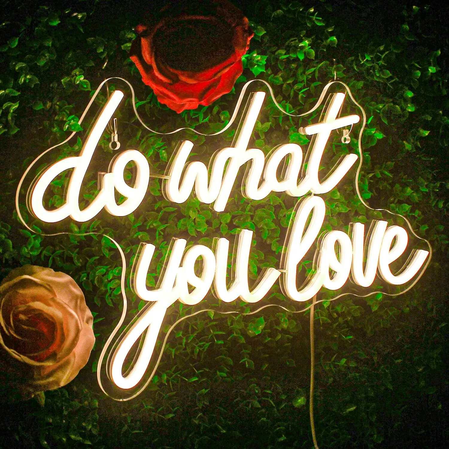 

Do What You Love Neon Sign Neon Lights for Bedroom Cafe Office Home Man Cave Wedding Party Decor Aesthetics Draw Birthday Gifts