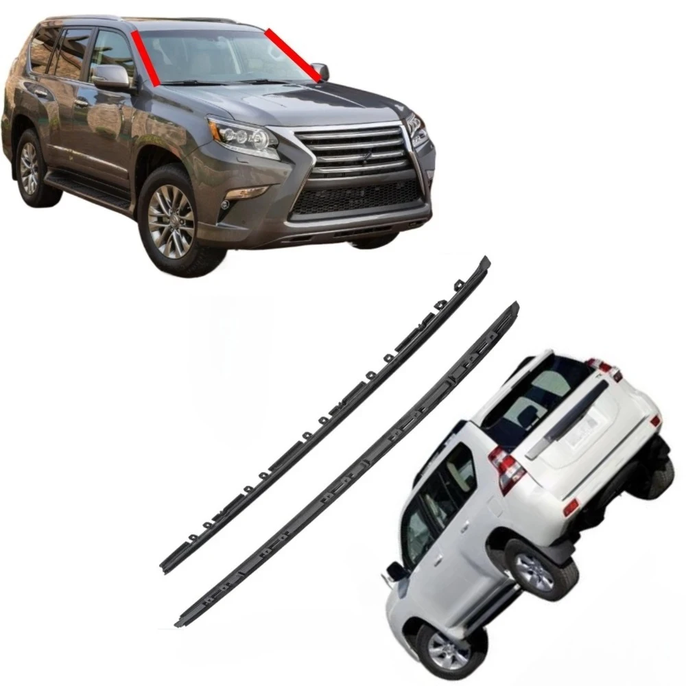 

1 Pcs 67cm Side Windshield Strip Seal for Lexus GX460 75535-0G010 Windscreen Glass Weatherstrip for Land Cruiser Prado 150 2010