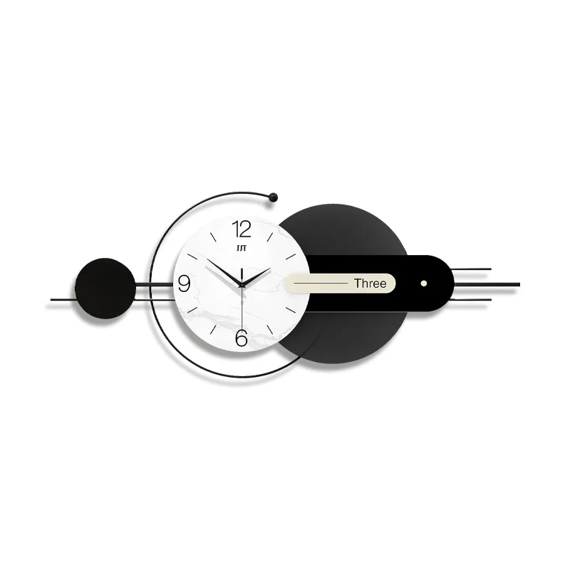 Modern minimalist wall clock luxurious living room home dining room hotel clock luxury clock decoration wall hanging