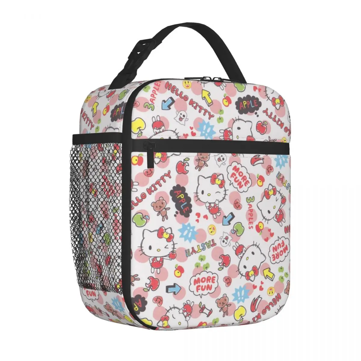 Kuromi Hello Kitty Insulated Lunch Bags Large Lunch Container Thermal Bag Lunch Box Tote School Picnic Men Women