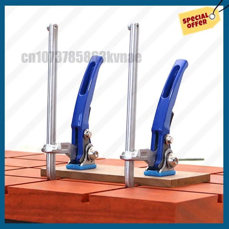 Durable Woodworking Clamps, Quick Release F Clamp For Dovetail Track, 2Pcs Set For Joinery Projects