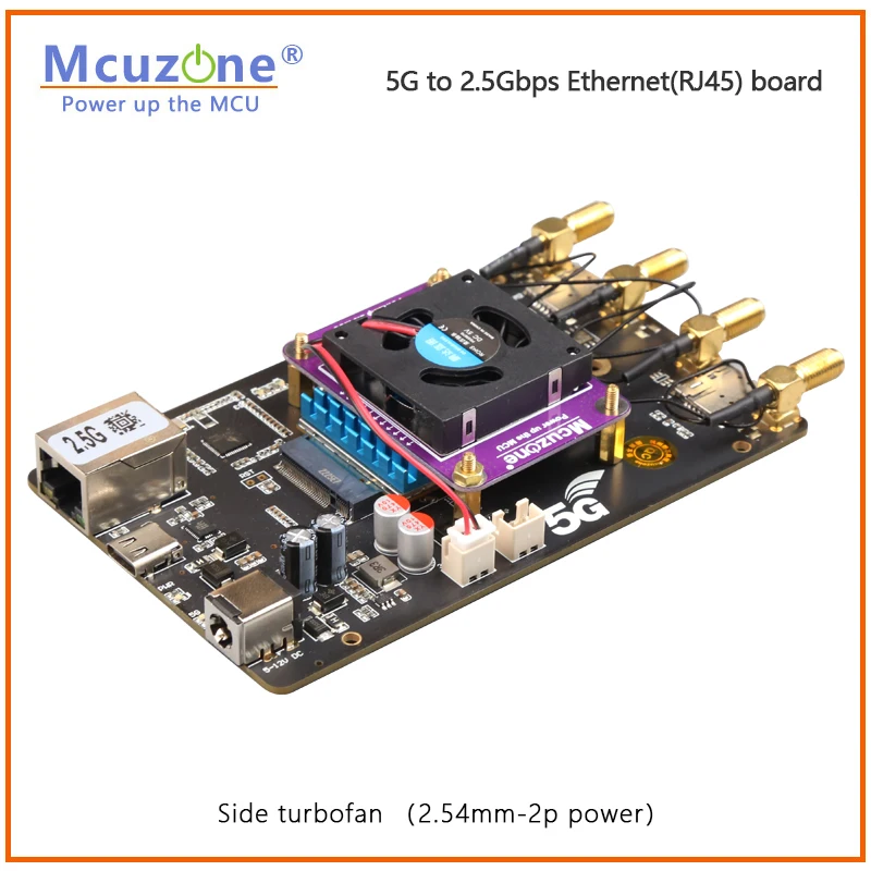 Quectel RM520N-GL,5G/Sub-6 GHz modulr designed for IoT/eMMC applications,Win10/11，Raspberry Pi OS