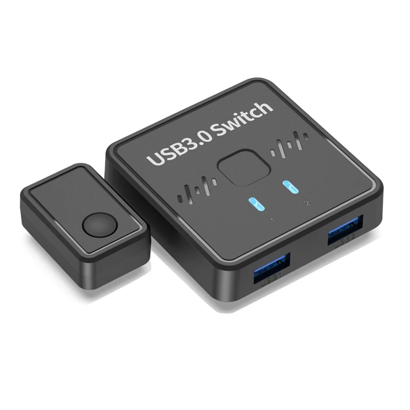 USB 3.0 Bidirectionele Switcher 2 In 1 Uit 2 Computers Delen 1 Printer USB 2-in-1 Printer Deler Toetsenbord Muis USB Schijf