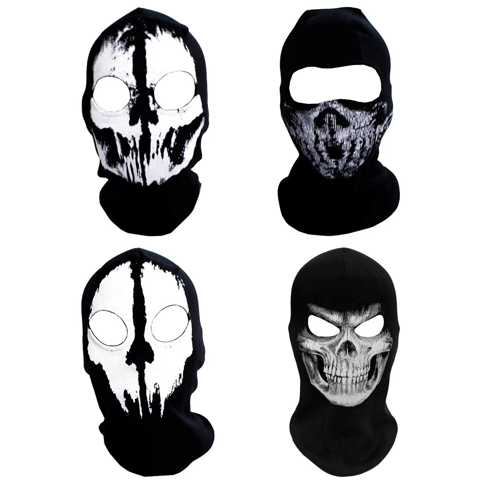 Motorrad Balaclava Schädel Druck Moto Volle Gesicht Maske Winddicht Skifahren Kopf Hals Wärmer Radfahren Biker Haube Männer Helm Liner – Detail 18