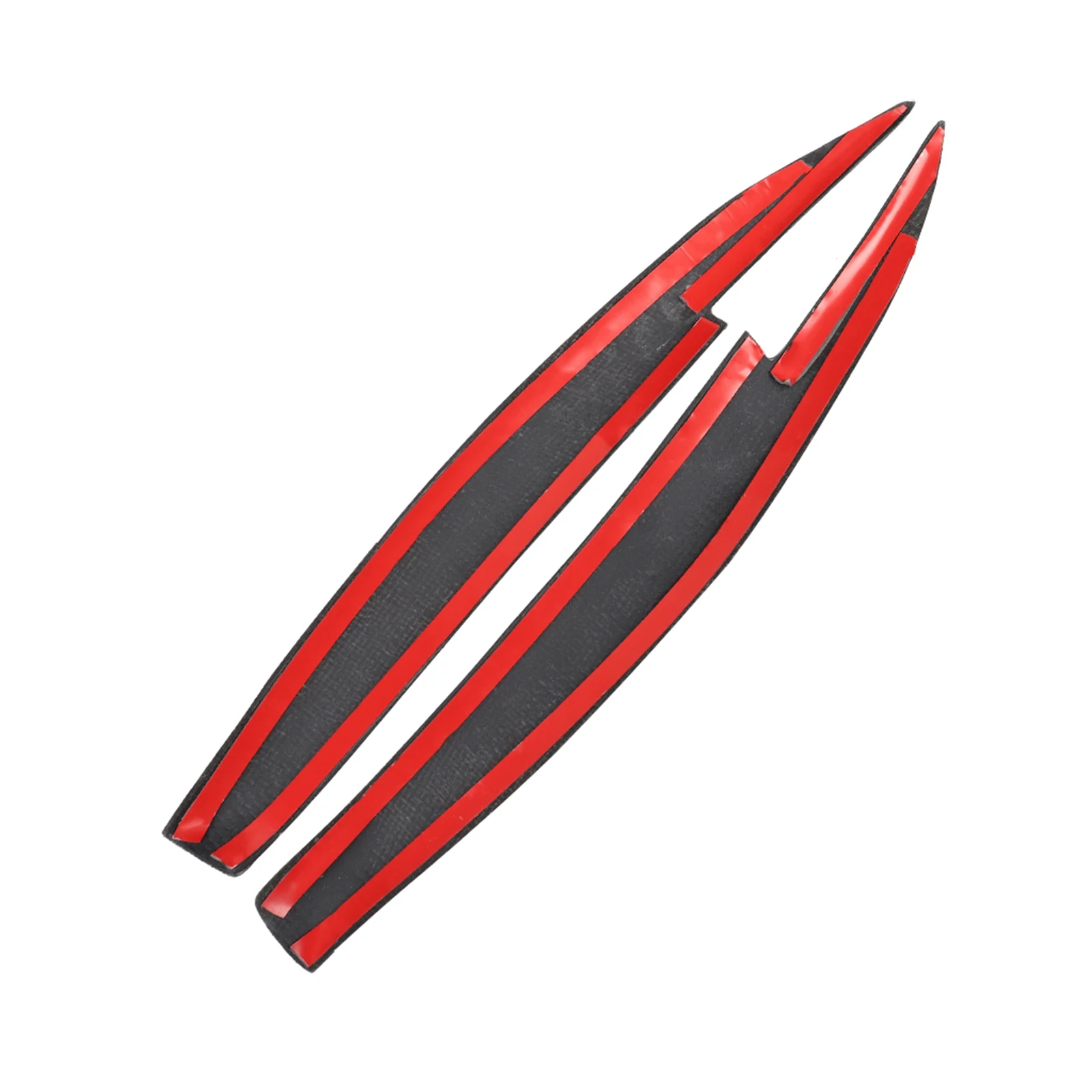 Guarnição real da pálpebra da sobrancelha do farol da fibra de carbono para BMW Série 1 E81 E82 2004-2011