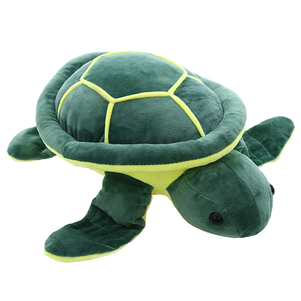 

25cm Soft Turtle Stuffed Animal Kids Safe Cotton Turtle Plush Toy Tortoise Cartoon Sea Turtle Bedtime