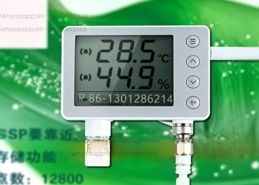AW1485M network type temperature and humidity transmitter, dedicated to recording and alarming GSP