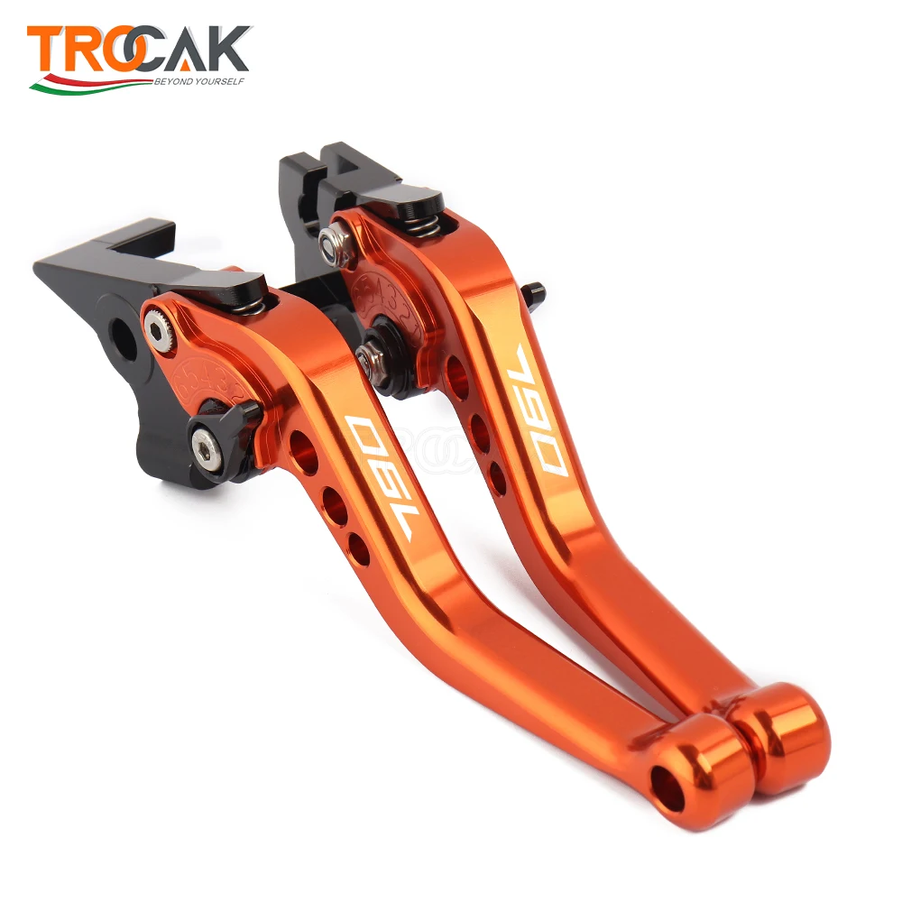 Short Brake Clutch Levers Fit For KTM 790 Duke 2018 2019 2020 2021 2022 Motorcycle Short Adjustable Lever CNC Aluminum