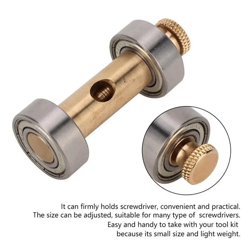 Jewelry Watch Repair Tool For Watchmaker- Copper Screwdriver Sharpener Sharpening Guide Holder Eco-Friendly