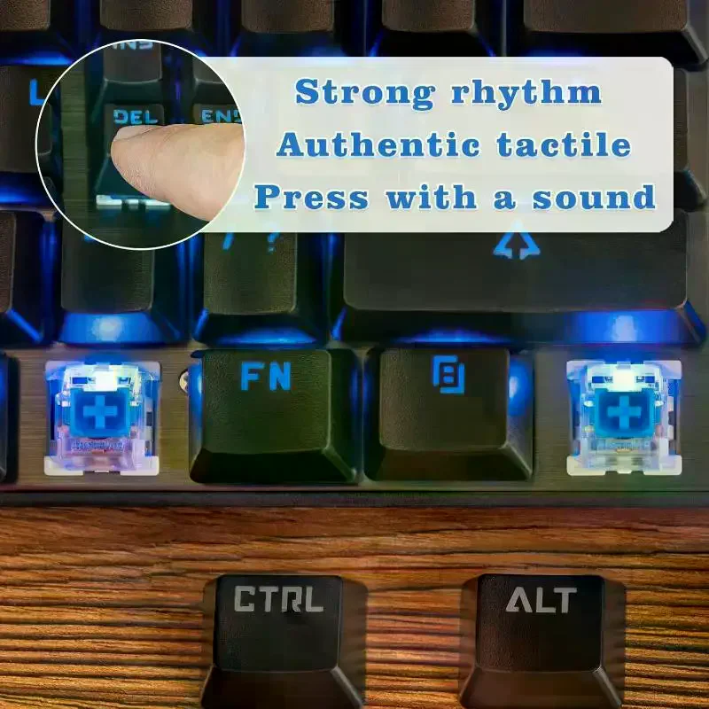 Gaming Keyboard Mechanical - 3-pins vervangende mechanische toetsenbordschakelaar DIY-toetsenborden Clicker-toets