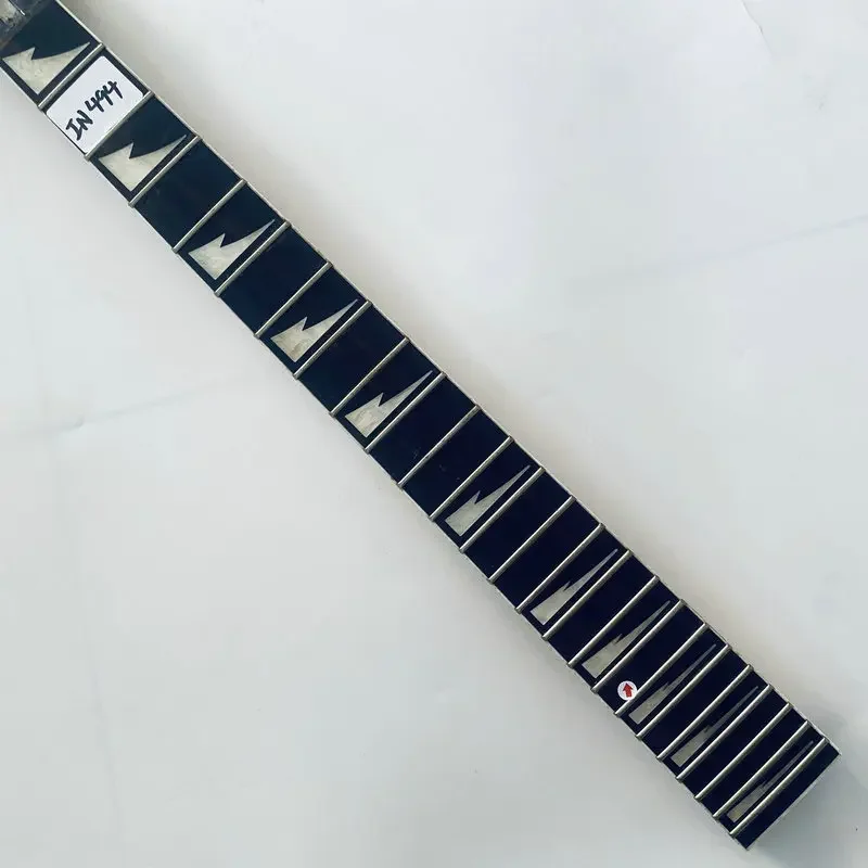 IN494 Unfinished Electric Guitar Neck Genuine and Original Ibanez Maple with Rosewood 24 Frets for DIY Surface Damages and Dirty