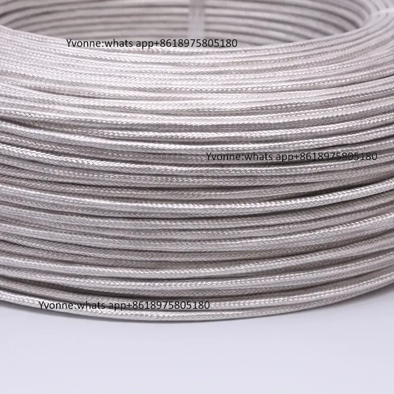 Thermocouple compensation wire K-type E-type J-type three-core tetrafluoroethylene silver-plated wire Thermal resistance