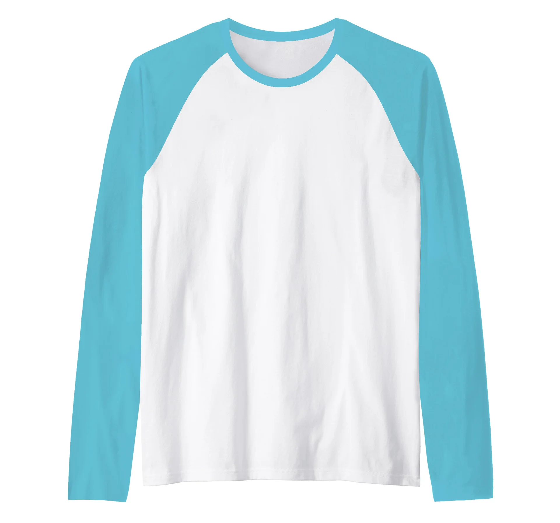 Raglan Long Sleeves Tees Pullovers Sublimation Blank Tee Tops Parent-Child T-shirts For DIY Logo Photo Print