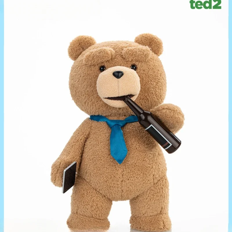 

Ted2 Teddy Moveable Fingers Replaceable Mouth Doll 30cm Cute Bear Plush Toys Tidal Current Perimeter Puppet Creative Gifts