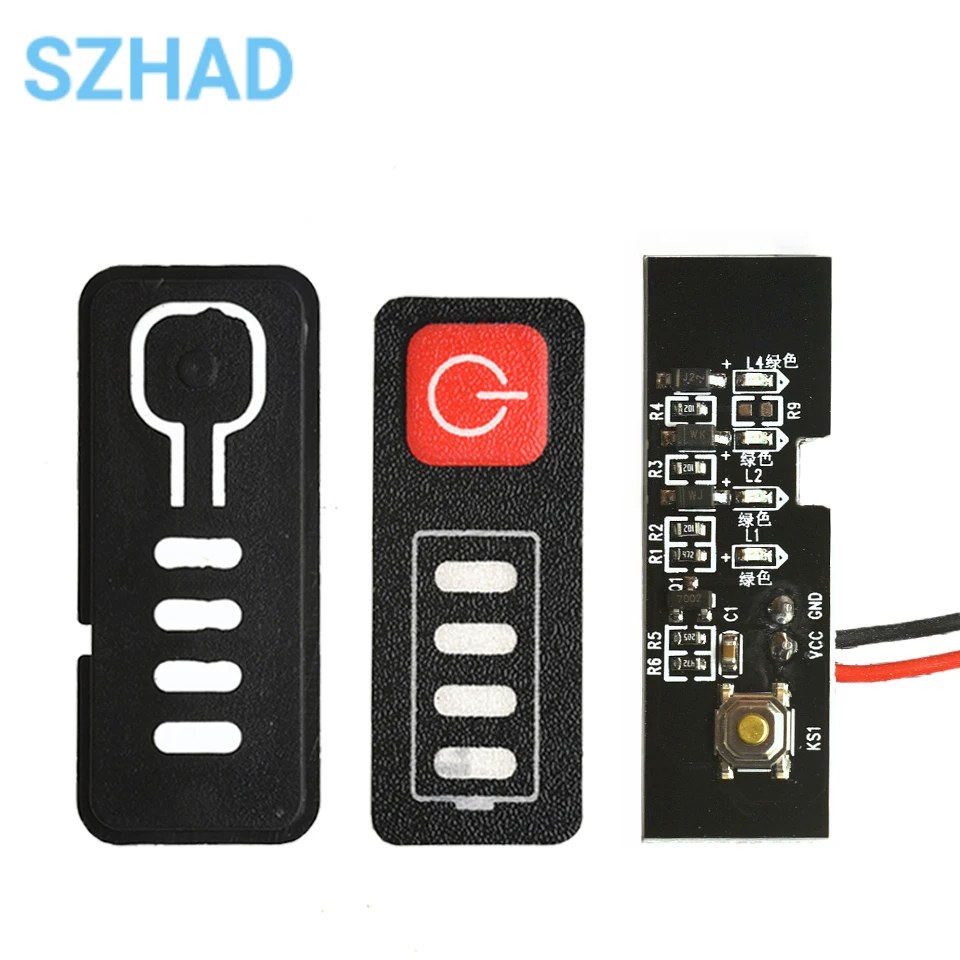 5S Lithium-Batterie Refit Fünf Serie von Betriebsanzeigen 18V 21V mit Power Display Batterie Shell Allgemeines Zubehör