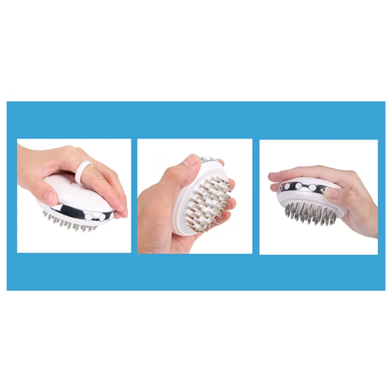 ABZA-Haarwachstumsprodukte Nachwachsenkamm EMS Elektrisches Kopfmassagegerät für die Kopfhautpflege Haarausfall Stressabbau