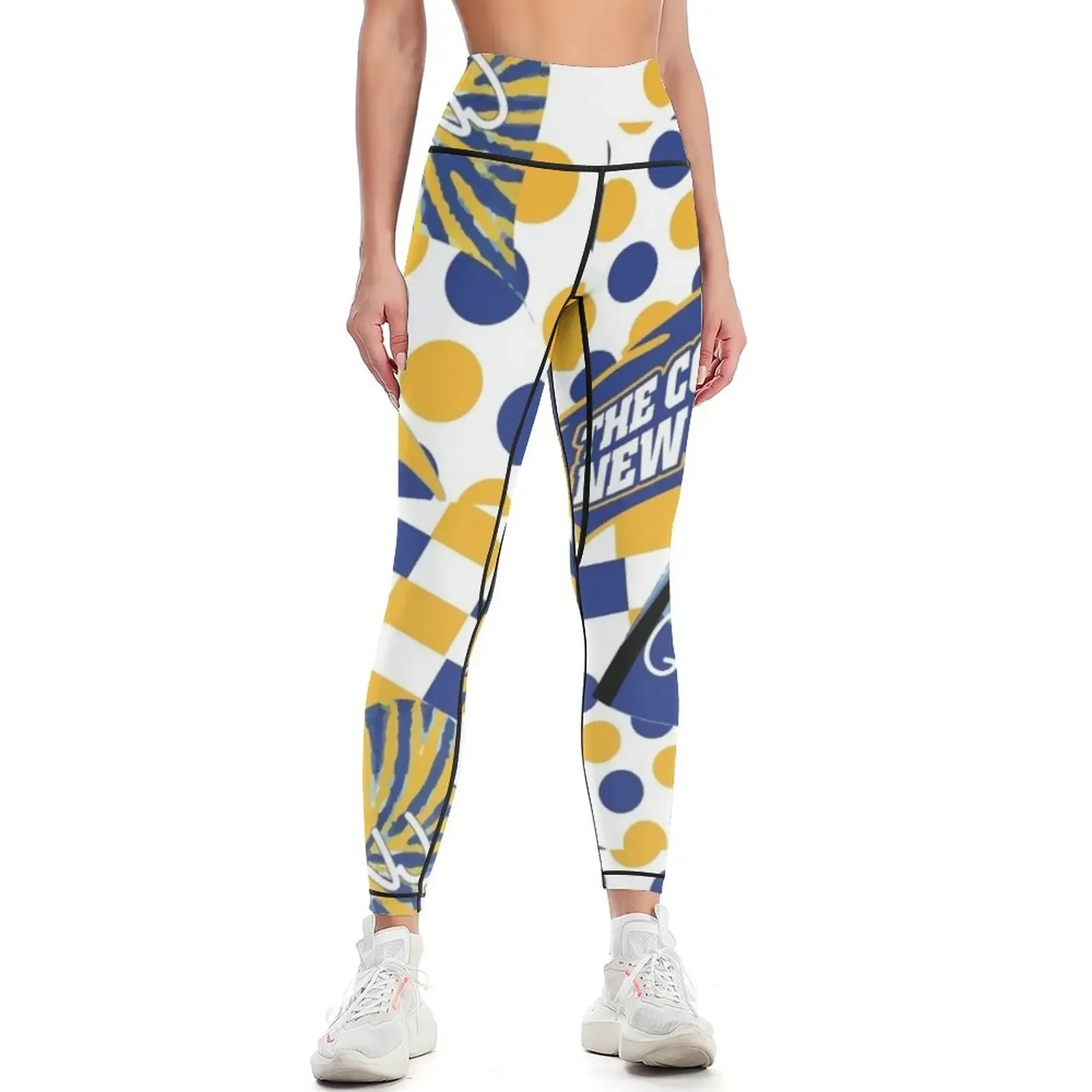

The College of New Jersey Collage Leggings Women's sports sport pants gym womans Womens Leggings