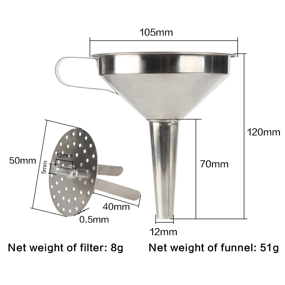 3DSWAY Stainless Steel 3D Printer Resin Filter Funnel UV Resin Filter Cup For Elegoo Phrozen Anycubic SLA/DLP/LCD