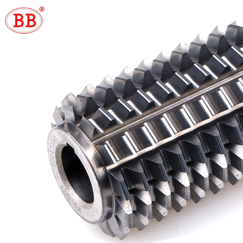 BB Gear Hob Milling Cutter  Carbide Tungsten Steel Coated Mill CNC  Machining Tool Diameter 25 32 40 50 A20 AA