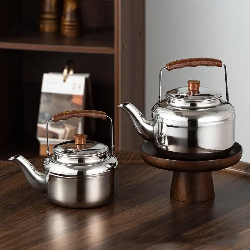 New Thickened Non-Magnetic Stainless Steel Kettle Induction Cooker Tea Water Boiler Home Supply - view 2