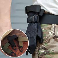 Triangle Quick Release Gloves Hook Rotatable-hanging Head Safe Molle Camping Carabiner Multifunctional Adjustable