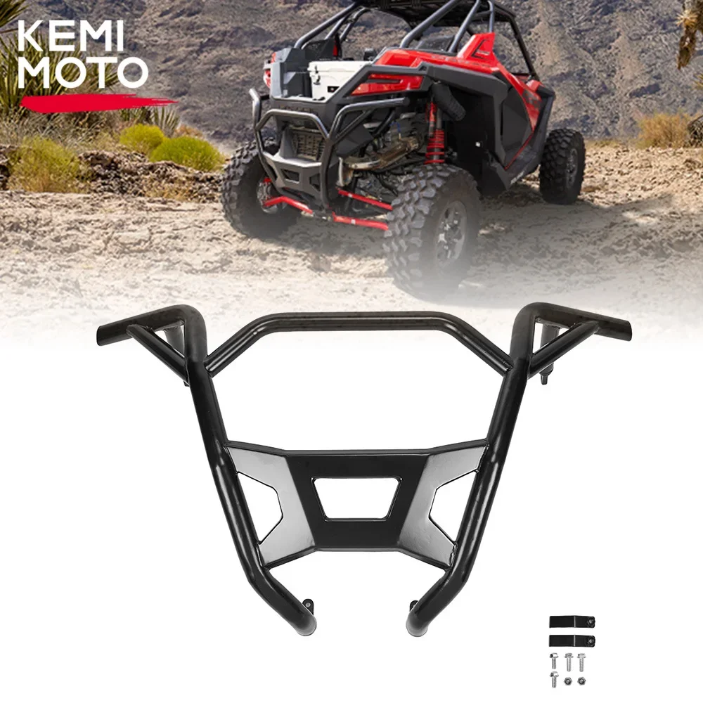 

KEMIMOTO UTV Rear Bumper Compatible with Polaris RZR PRO XP / XP 4 2020-2023 2024 #2883746-458 Front Low Profile Guard Bumper