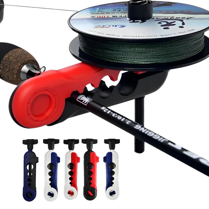 Portable Fishing Line Spooler Smooth Performance Line Winder Adjustable for Spool Fishing Reel Spool Spooler Machine