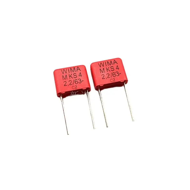 

10PCS/WIMA 63V 225 2.2UF 63V 2U2 MKS4 Foot Distance 10 Fever Poleless Capacitor