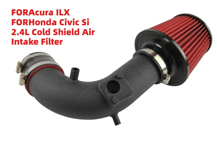 

Premium-Crafted FORAcura ILX FORHonda Civic Si 2.4L Cold Shield Air Intake Filter