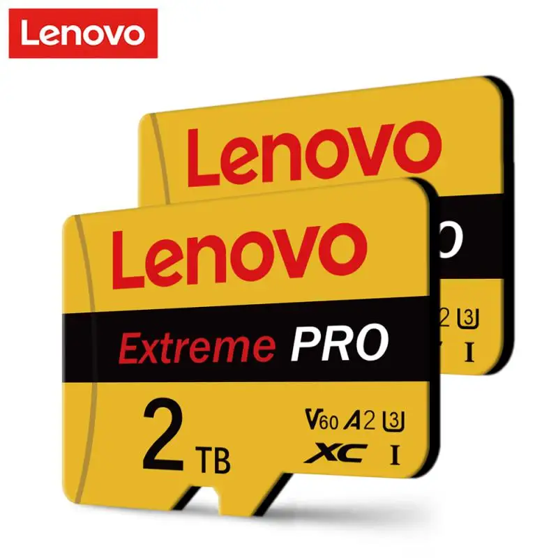 

Lenovo 2TB Micro TF SD Cards 512GB 256GB Micro TF/SD Card 1TB Memory Card 128GB High Speed Adapter Drone/Camera/Dash Cam/Tablet