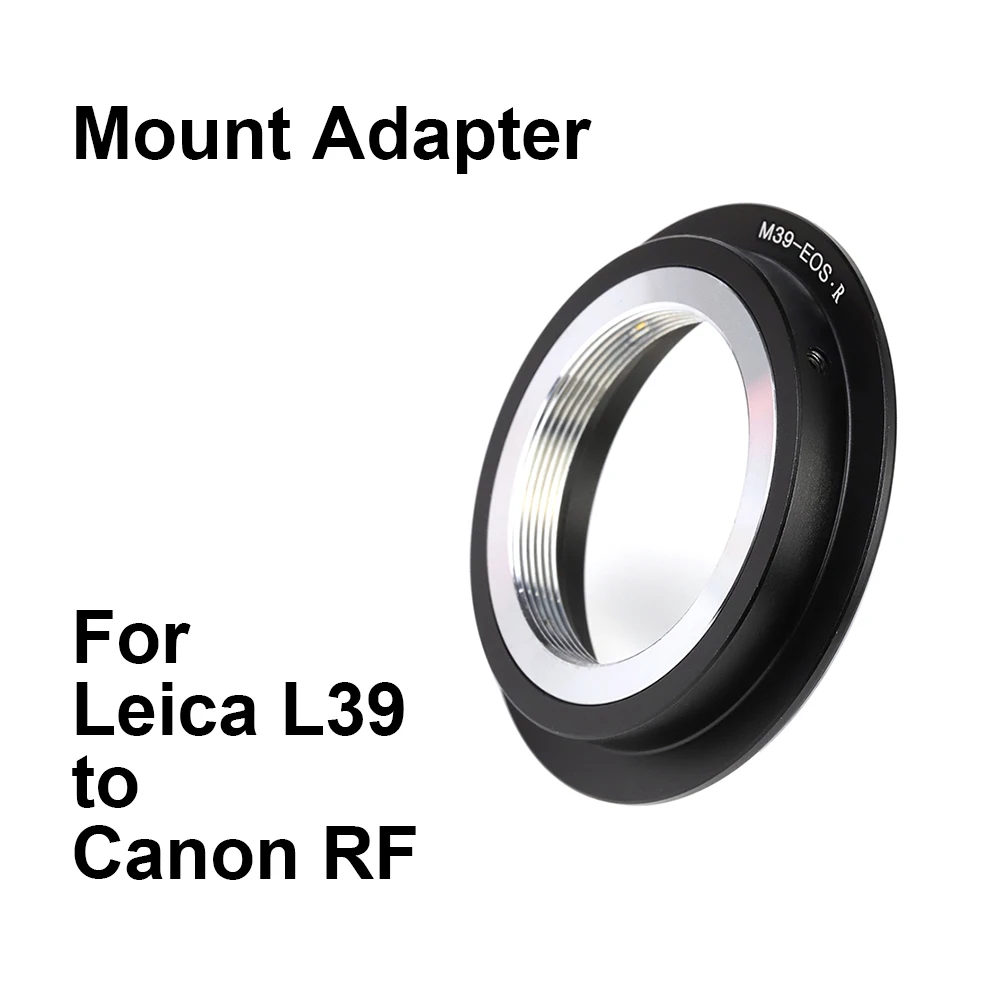 

L39-RF For Leica L39 lens - Canon RF Mount Adapter Ring M39-RF L39-EOSR L39-EOS R EOS RF for Canon R3 R5 R6 R7 R10 R RP etc.