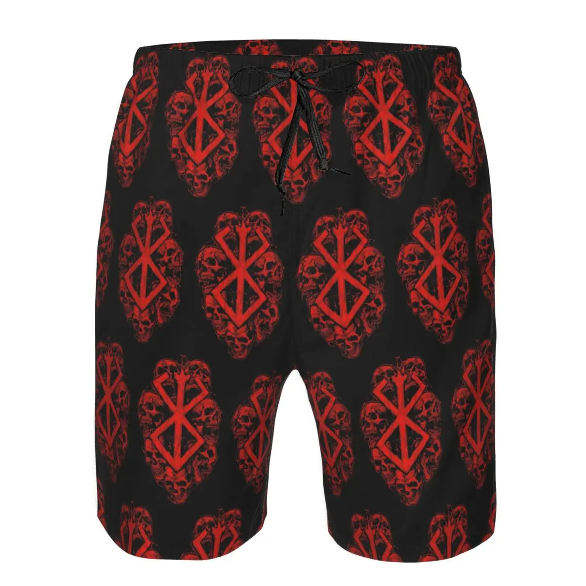 

Berserk Sacrifice Mark Demon Sword And Magic Trunks Beach Board Shorts Casual Quick Dry Swim Summer Men Pants