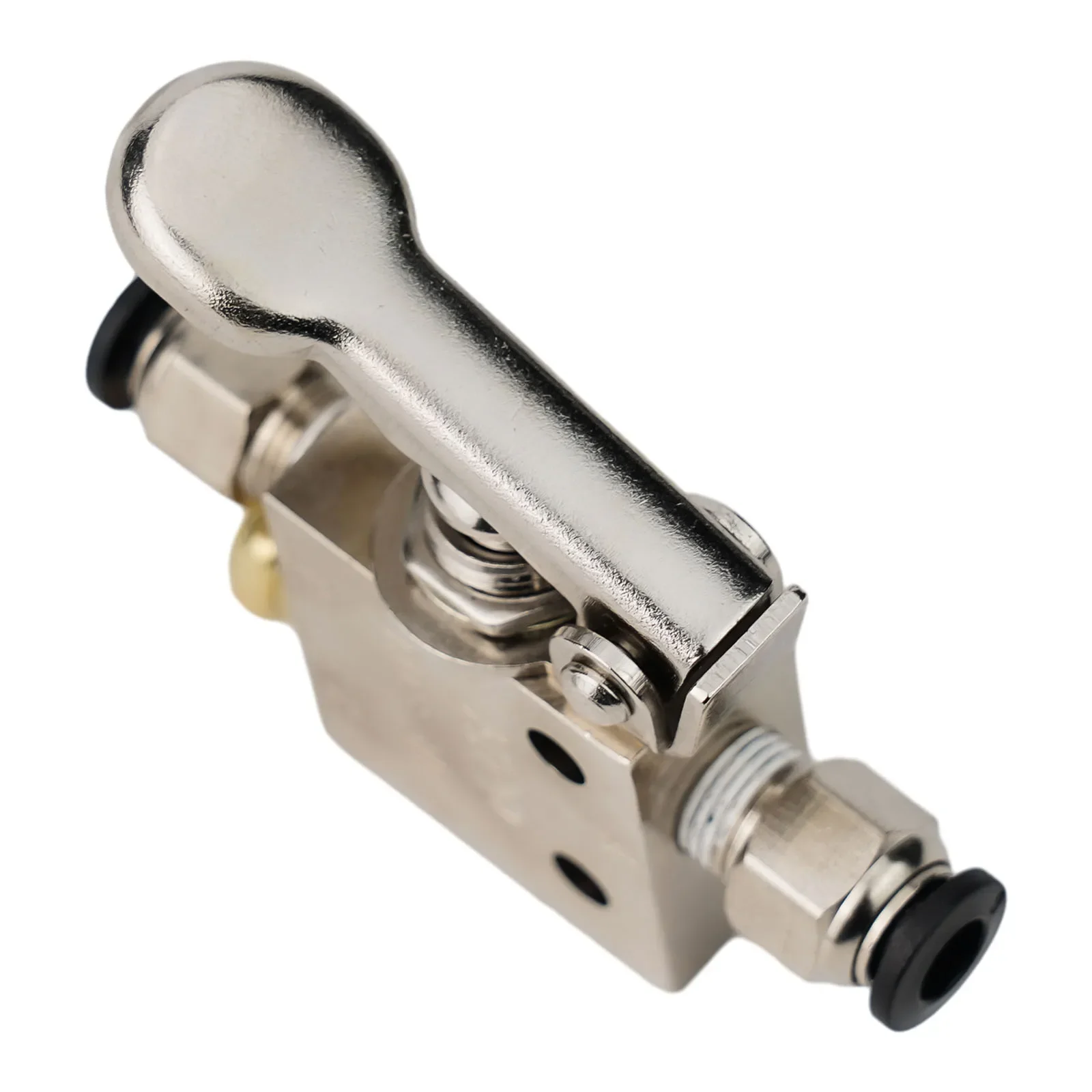 2026 New Location Monitor 2 Position 6mm Connector Mechanical Valve Pneumatic Switching Valve Pneumatic Valve 2 Position