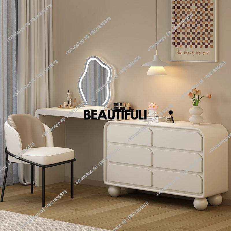 

Corner Tall Makeup Vanity Tables Aesthetic Simple Tray Salon White Vanity Tables Wood Small Coiffeuse De Chambre Furniture