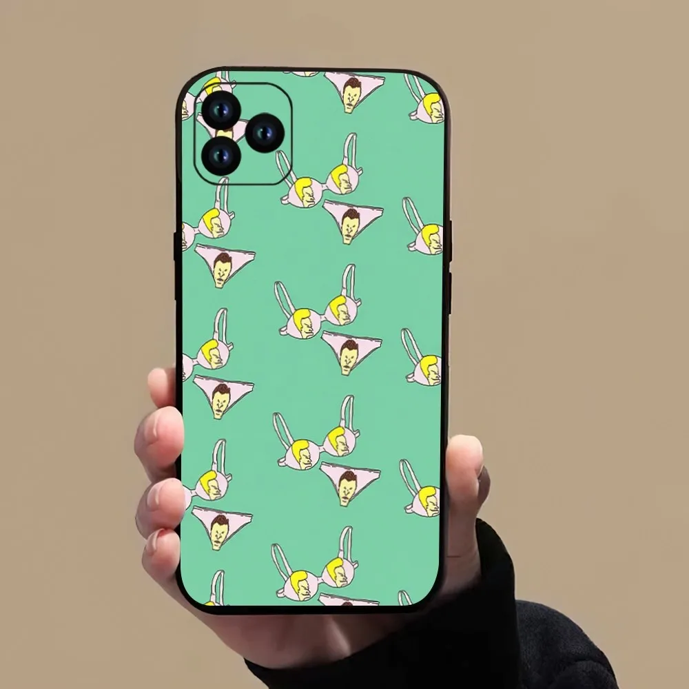 Beavis and Butt-Head Phone Case For iPhone 11 12 13 14 15 Mini Pro XS Max X S Plus XR Shell