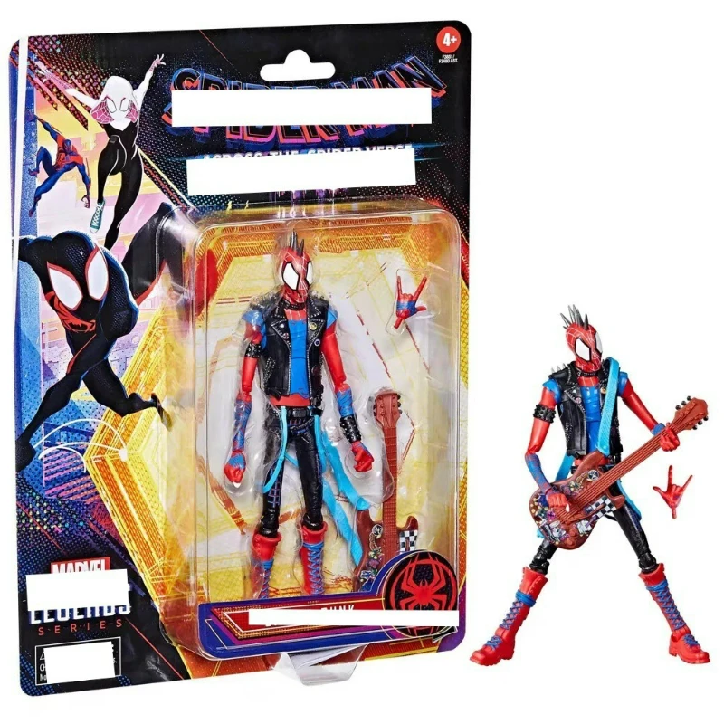

Punk Spider Man Action Figure Toys 6 Inch High Quality Spiderman Statue Model Collectible Gifts for Boyfriend Children