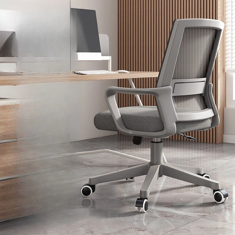 Mesh Office Chair Rolling Salon Comfortable Arm Office Chair Bedroom Vanity Designer Computer Silla De Oficina Home Furniture