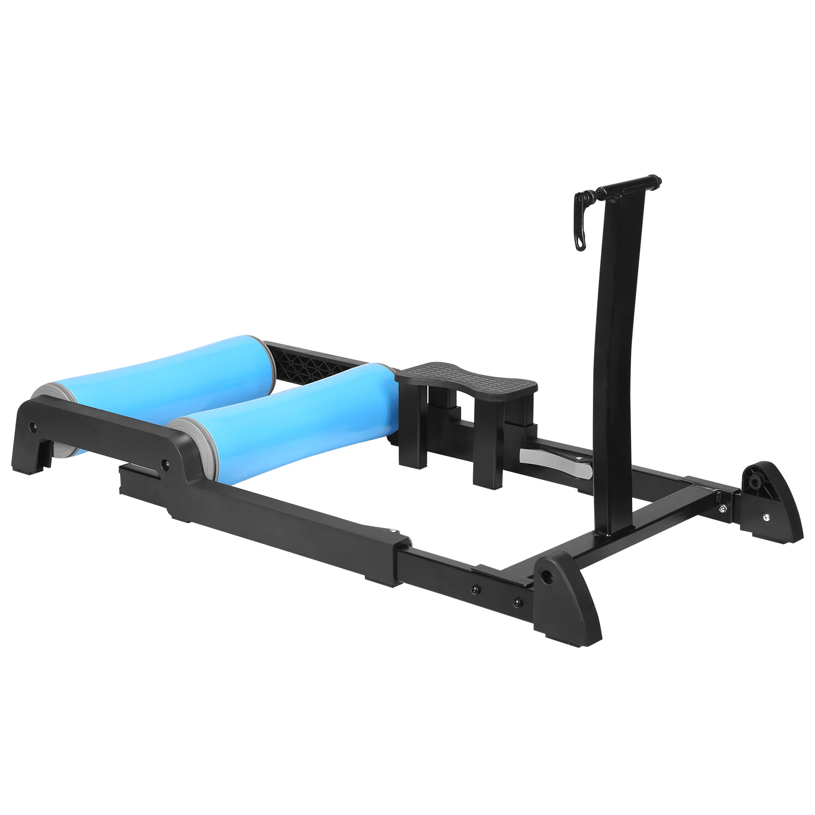 

Indoor Bike Resistance Trainer Detachable Cycling Roller Trainer Aluminum Alloy Anti-Slip Racing & Strength Training Equipment