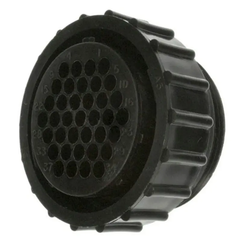 1PCS Te 206150-1 / plug housing 37pin free hanging circular connector 182923-1 206151-1/182918-1 182652-1/206138-8/182930-1