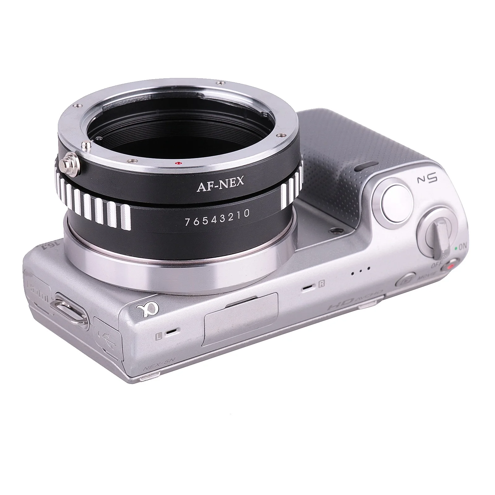 AF-NEX（Zebra lines） Mount Adapter For Sony Alpha Minolta AF Lens to for Sony E Mount NEX A7 A7R NEX-5T NEX7 A5000 A6000 A6300