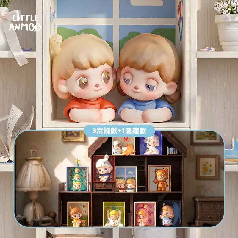 

Anmoo A Hidden Corner Series Blind Box Cute Anmoo Blind Doll Anime Action Figure Mystery Box Desk Ornament Surprise Bag Gift Toy
