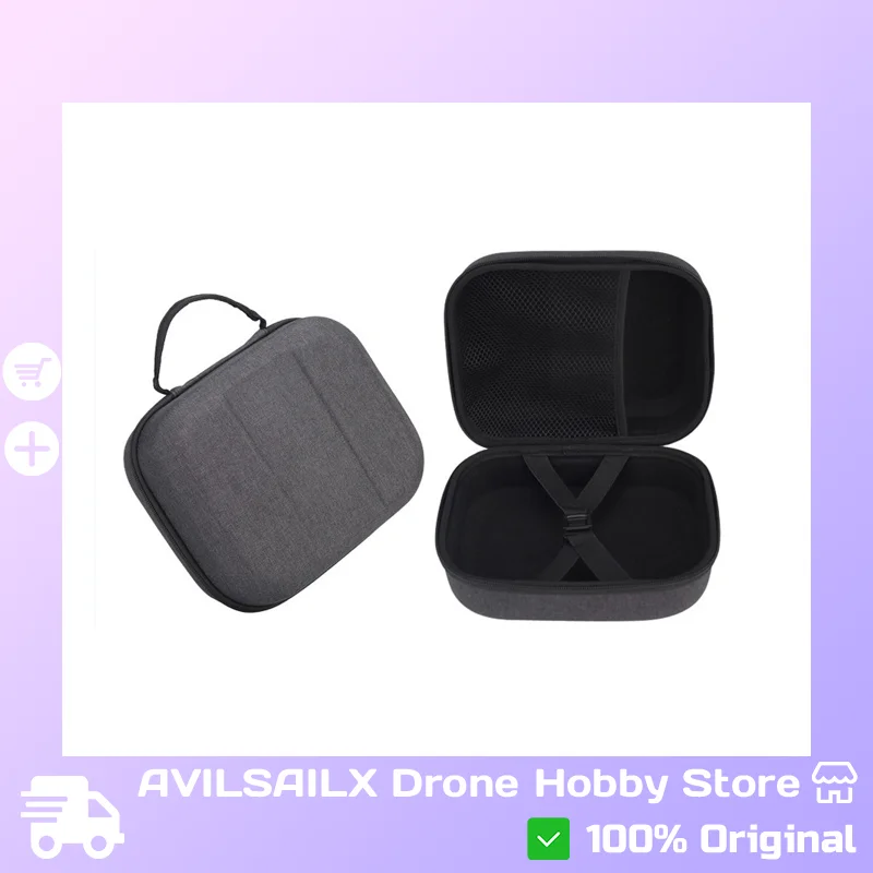 

DJI G2 G3 FPV Goggles Storage Bag Hard Shell Protective Case Portable Handbag Shockproof Anti-pressure Carry Box for FPV Drone