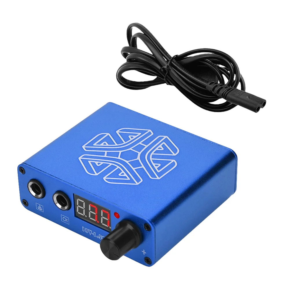 

1 шт. светодиодный дисплей, регулятор напряжения питания для тату-машины, корпус из алюминиевого сплава, цифровой экран, USB-выход, аксессуар для источника питания