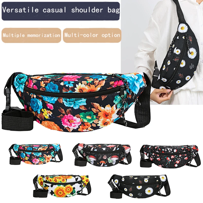 

Different Styles of Prints, Novel and Fashionable, Versatile in Use, Can Be Worn on One Shoulder, Can Be Carried for Daily Gatherings